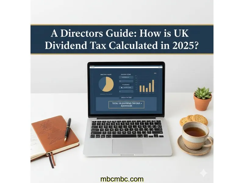 Ilustración para la guía de A Director's Guide: How is UK Dividend Tax Calculated in 2025?