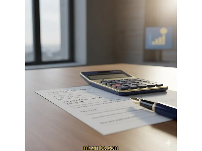 Ilustración para la guía de A Director's Guide: How UK Dividend Tax Works (2025/26 Rates)