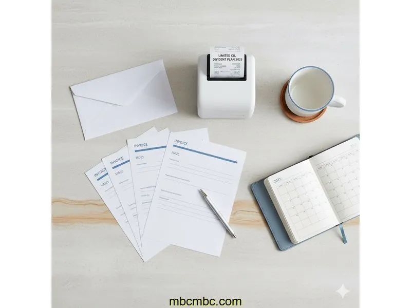 Ilustración para la guía de How to Plan Your Limited Company Dividends in 2025: A Small Business Guide