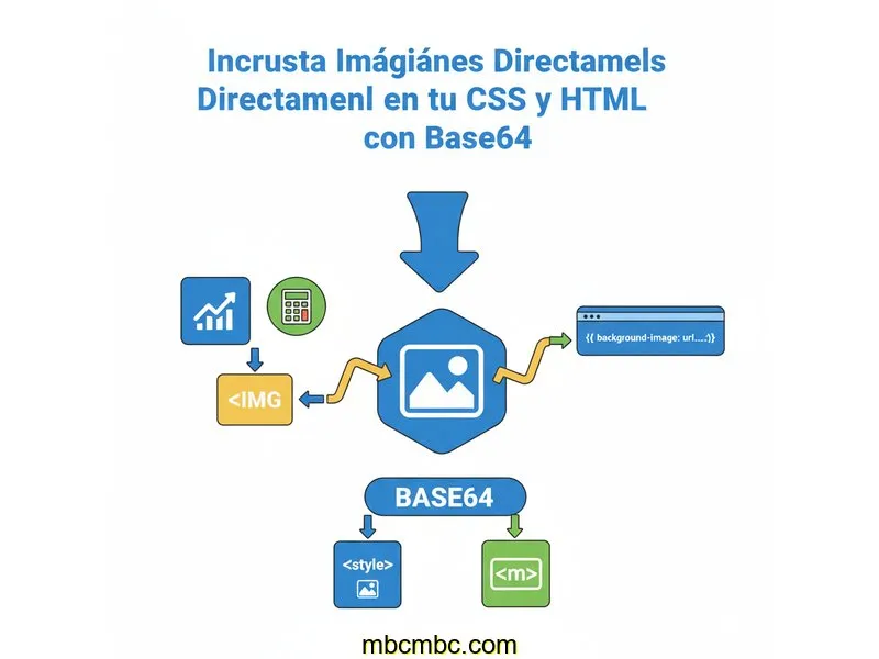 Incrusta Imágenes Directamente en tu CSS y HTML con Base64