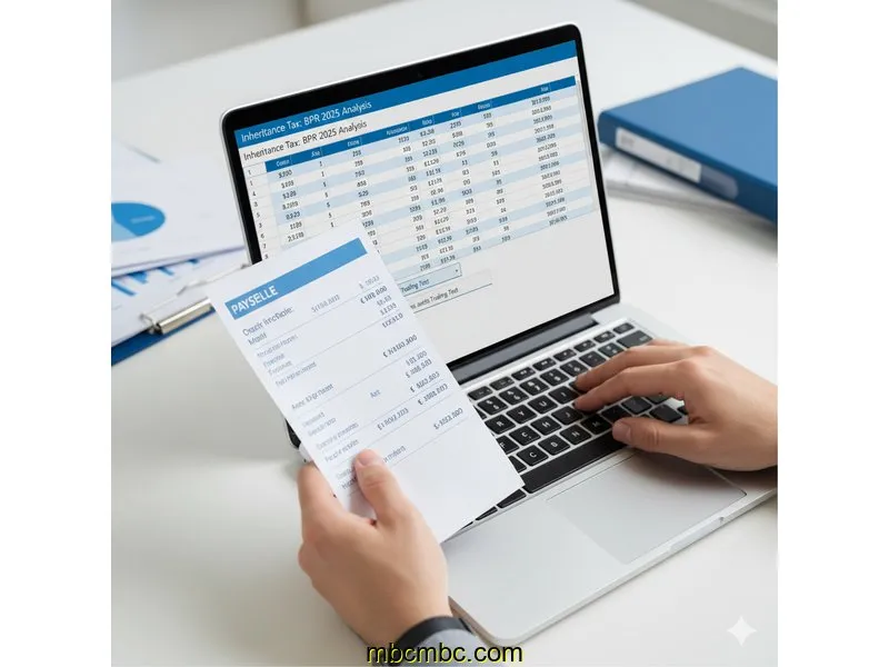 Ilustración para la guía de Inheritance Tax on Business Assets: Navigating the BPR 'Wholly or Mainly Trading' Trap (2025 Guide)