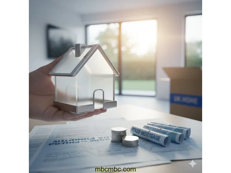 Ilustración para la guía de Moving Home with a Fixed Mortgage? Understanding Porting vs. Paying ERCs