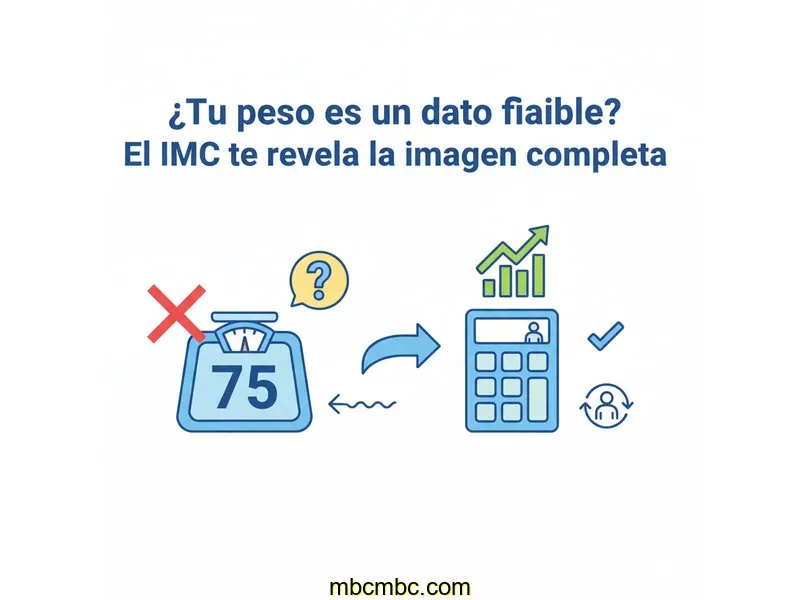 ¿Tu peso es un dato fiable? El IMC te revela la imagen completa