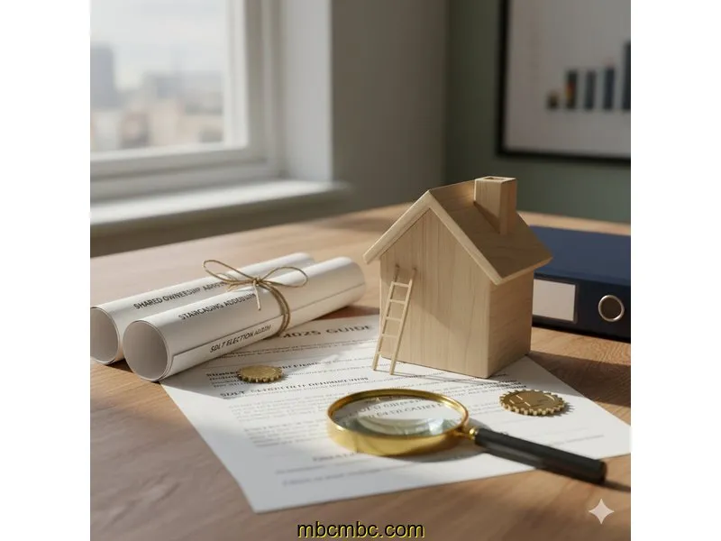 Ilustración para la guía de Understanding Shared Ownership SDLT Traps: The Hidden Cost of Staircasing and Market Value Election (2025 Guide)