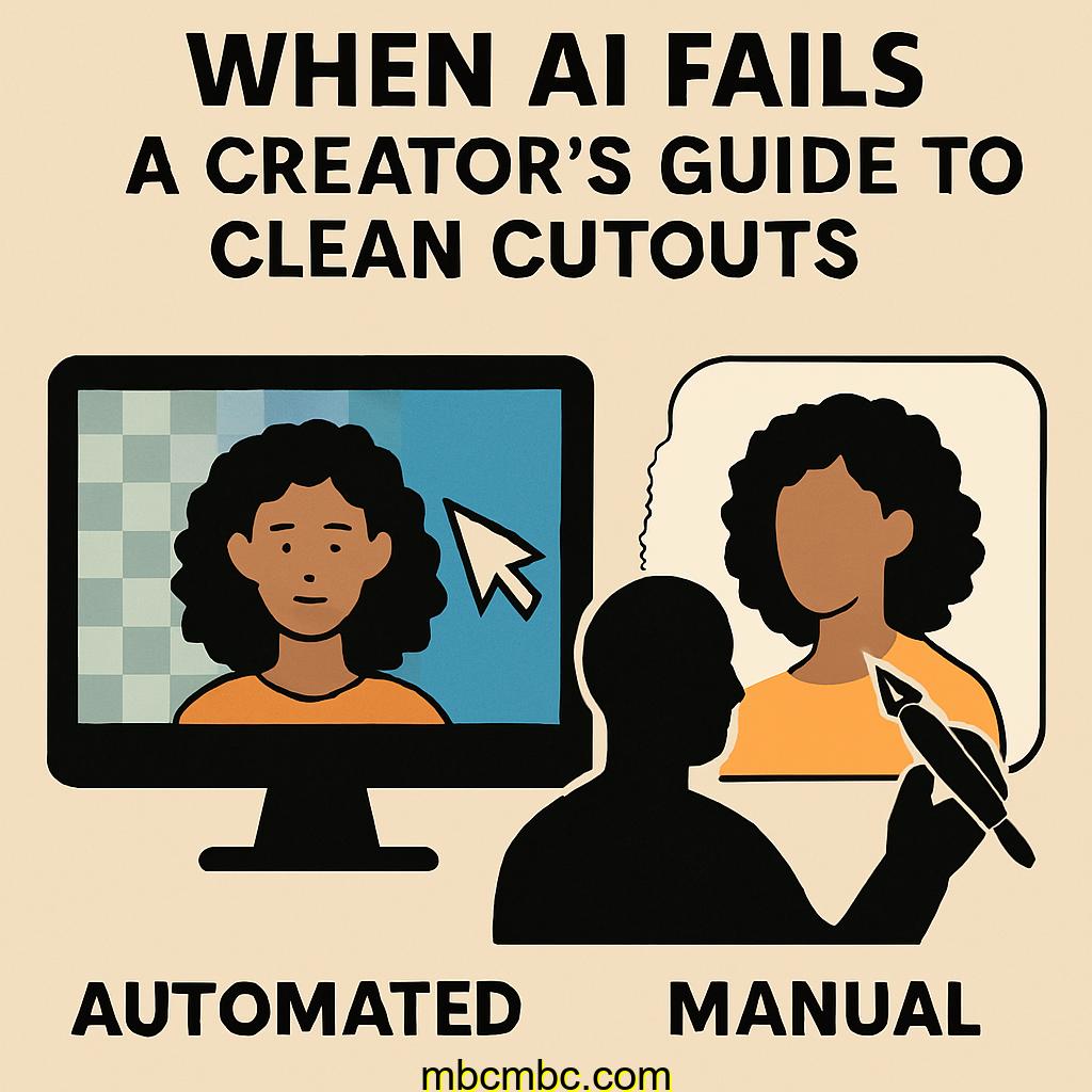 When AI Fails: A Creator's Guide to Clean Cutouts